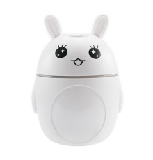 Увлажнитель воздуха ультразвуковой с подсветкой Safe Air Rabbit мини-аромадиффузор бесшумный 200мл Белый