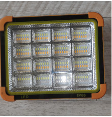 Сверхмощный светодиодный аккумуляторный фонарь лампа Solar Led Light D9 с солнечной панелью и USB зарядкой
