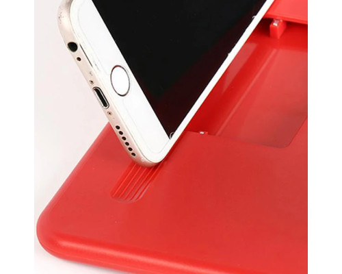 Увеличитель экрана для телефона красный MOBILE PHONE VIDEO AMPLIFIER 3D увеличитель для смартфонов Увеличитель экрана для телефона красный MOBILE PHONE VIDEO AMPLIFIER 3D увеличитель для смартфонов