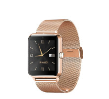 Умные часы Смарт часы с металлическим ремешком женские x7 watches Розовые
