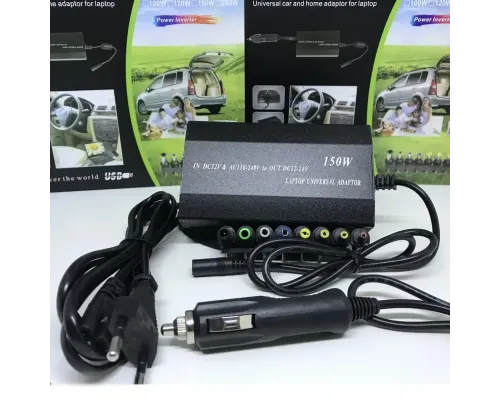 Адаптер для ноутбука MY 120W универсальная зарядка Блок питания от сети и прикуривателя 12-24В Адаптер для ноутбука MY 120W универсальная зарядка Блок питания от сети и прикуривателя 12-24В