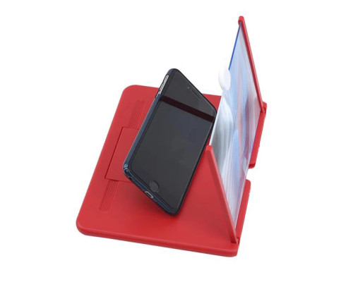 Увеличитель экрана для телефона красный MOBILE PHONE VIDEO AMPLIFIER 3D увеличитель для смартфонов Увеличитель экрана для телефона красный MOBILE PHONE VIDEO AMPLIFIER 3D увеличитель для смартфонов