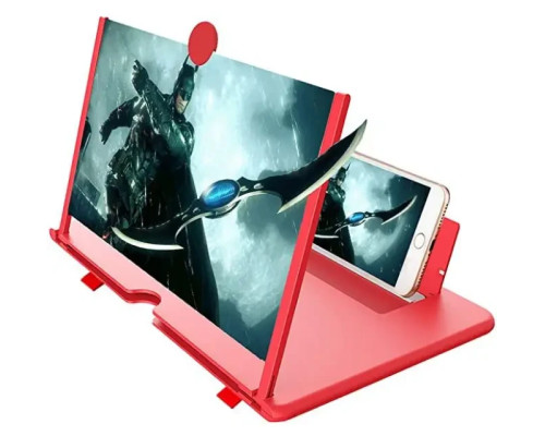 Увеличитель экрана для телефона красный MOBILE PHONE VIDEO AMPLIFIER 3D увеличитель для смартфонов Увеличитель экрана для телефона красный MOBILE PHONE VIDEO AMPLIFIER 3D увеличитель для смартфонов