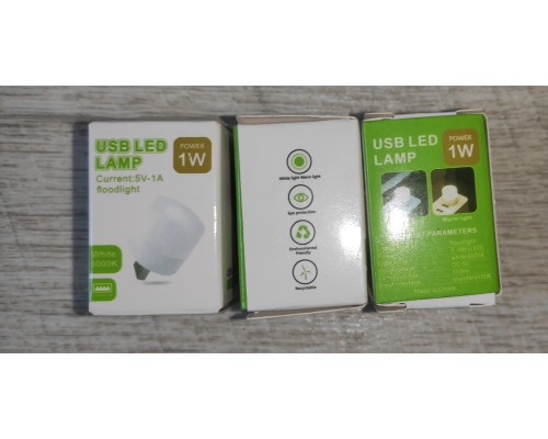 Лампочка светодиодная Led 1W USB LED Lamp Лампочка светодиодная Led 1W USB LED Lamp