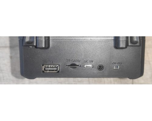 Колонка портативная музыкальная Speaker CL-91B с аккумулятором BT FM черная Колонка портативная музыкальная Speaker CL-91B с аккумулятором BT FM черная