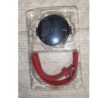 Смарт браслет Smart Bracelet ZN311 черный с красным ремешком