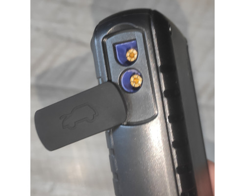 Powerbank повербанк Konfulon A15 9600 mAh с стартером авто щупами и фонариком новый черный