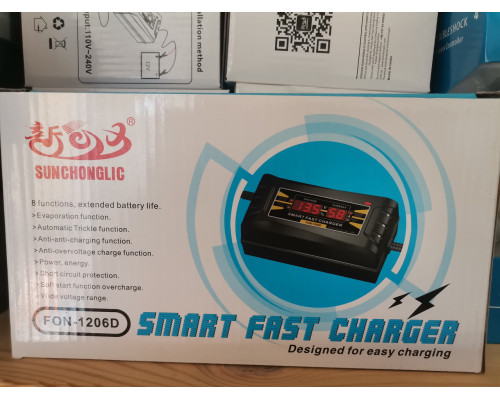 Зарядное Smart для АКБ 12V до 100A 1206D