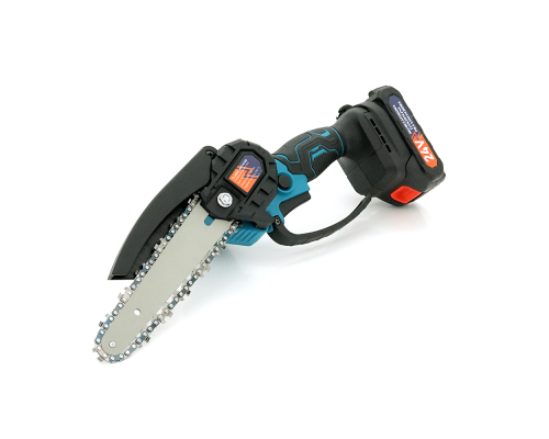 Акумуляторна ланцюгова пилка Chain Saw 6*, 24V, зарядне+ 2 аккумулятори, Вох