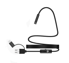2 in 1 MicroUSB/PC HD ендоскоп, м'який провід, 2м