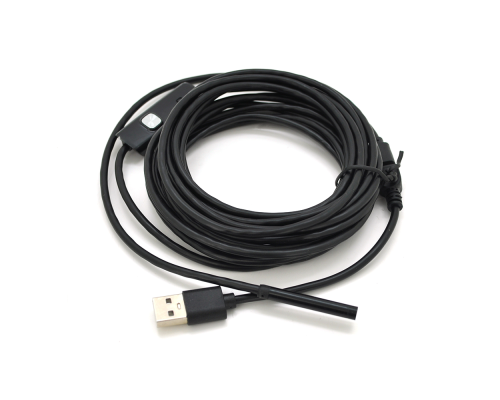 2 в 1 MicroUSB/PC HD ендоскоп, м'який провод, 5м 2 в 1 MicroUSB/PC HD ендоскоп, м'який провод, 5м
