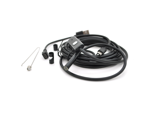 3 in 1 MicroUSB/PC HD ендоскоп, м'який провід, 3,5м