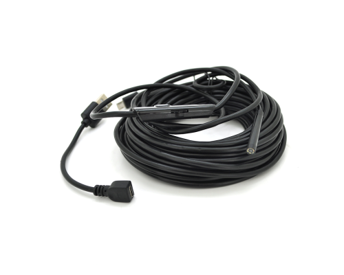 2 in 1 MicroUSB/PC HD ендоскоп, м'який провід, 10м