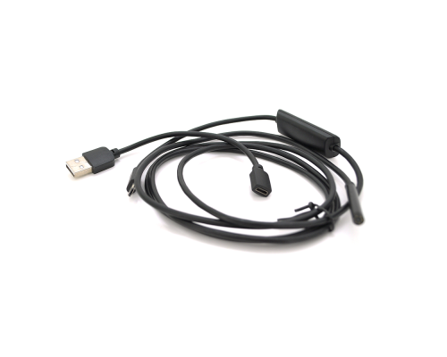 2 in 1 MicroUSB/PC HD ендоскоп YT-En-2HW, м'який провід, 1м