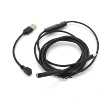 2 в 1 MicroUSB/PC HD ендоскоп, міні камера 7.0 мм, м'який провод, 2м