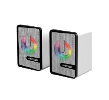 Колонки Fantech 2.0 USB GS-203 SPACE EDITION, White, Color Box