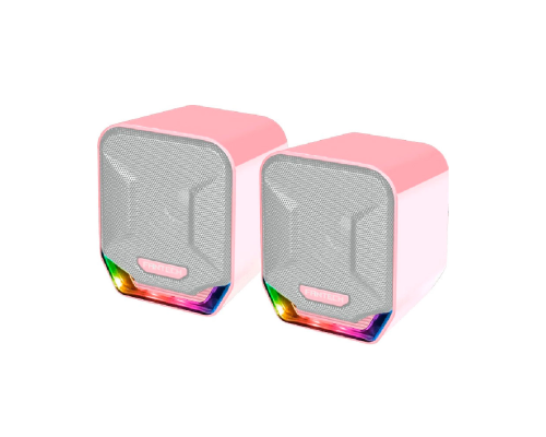 Колонки Fantech 2.0 USB GS202 SAKURA EDITION, Pink, Color Box