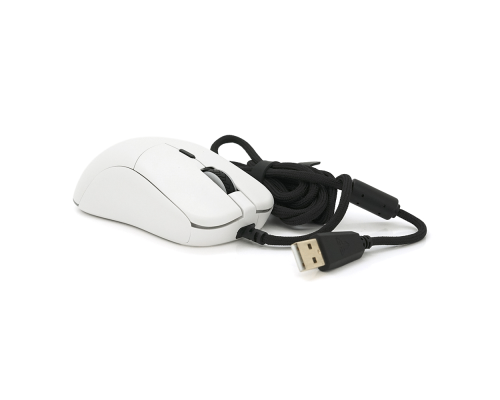 Ігрова миша дротова HELIOSUX3V2, 6 кнопок, 200-4800 DPI, Led Lighting RGB, 1,8 м, Win7 / 8/10 Mac OS, White, COLOR BOX (138*56*192) 0.23 кг