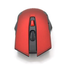 Миша бездротова Fantech WG10 RAIGOR II, 6 кнопок, 800-2000 DPI, Win7 / 8/10 Mac OS, Red, COLOR BOX