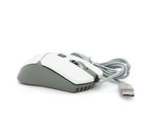 Ігрова миша провідна CRYPTO VX7 SPACE EDITION, 6 кнопок, 200-8000 DPI, Led Lighting RGB, 1,8м, Windows XP/Vista/Win7/8/10/11 Mac OS X, White, BOX