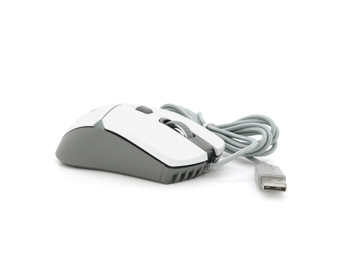 Ігрова миша провідна CRYPTO VX7 SPACE EDITION, 6 кнопок, 200-8000 DPI, Led Lighting RGB, 1,8м, Windows XP/Vista/Win7/8/10/11 Mac OS X, White, BOX