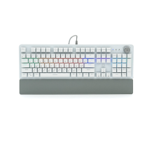 Клавіатура USB Fantech MK853V2 SPACE EDITION, довжина кабелю 135см, (Eng/Укр/Рус), White, 104к, Q10