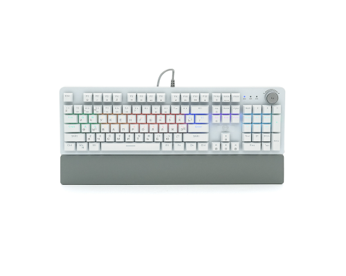 Клавіатура USB Fantech MK853V2 SPACE EDITION, довжина кабелю 135см, (Eng/Укр/Рус), White, 104к, Q10 Клавіатура USB Fantech MK853V2 SPACE EDITION, довжина кабелю 135см, (Eng/Укр/Рус), White, 104к, Q10