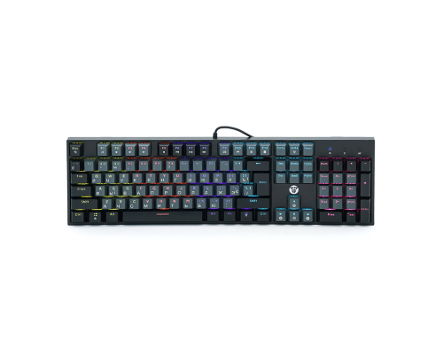 Клавіатура USB Fantech ATOM MK886, (Eng/Укр/Рус), Grey (red switch), 104к, Q10