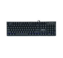 Клавіатура iMICE GK600 USB, довжина кабелю 100см, (Eng/Укр/Рус), Black, 104к