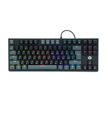 Клавіатура USB Fantech ATOM MK876, (Eng/Укр/Рус), Black(red switch), 87к, Q10