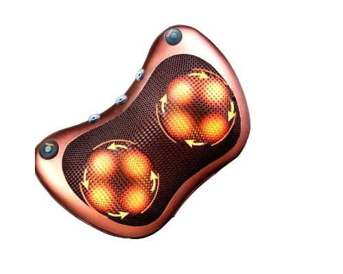 Масажна подушка для шиї і спини Massage Pillow (8 кульок)