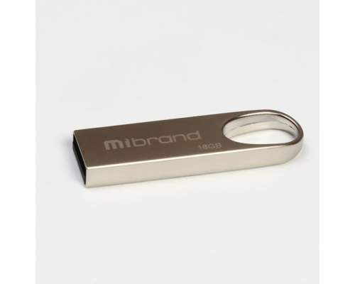 Флеш-накопичувач Mibrand Irbis, USB 2.0, 16GB, Metal Design, Blister Флеш-накопичувач Mibrand Irbis, USB 2.0, 16GB, Metal Design, Blister