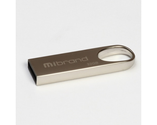 Флеш-накопичувач Mibrand Irbis, USB 2.0, 32GB, Metal Design, Blister