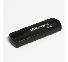 Флеш-накопичувач Mibrand Grizzly, USB 2.0, 64GB, Blister