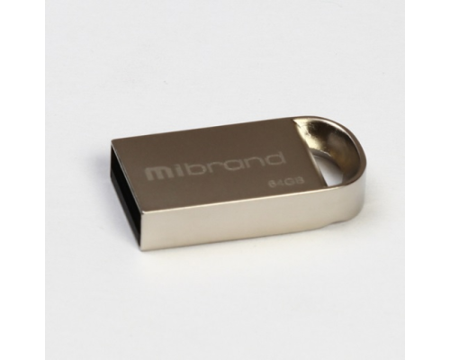 Флеш-накопичувач Mibrand Lynx, USB 2.0, 64GB, Metal Design, Blister Флеш-накопичувач Mibrand Lynx, USB 2.0, 64GB, Metal Design, Blister