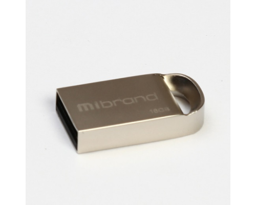 Флеш-накопичувач Mibrand Lynx, USB 2.0, 16GB, Metal Design, Blister