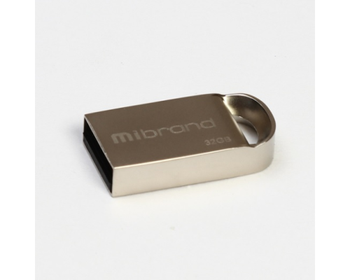 Флеш-накопичувач Mibrand Lynx, USB 2.0, 32GB, Metal Design, Blister