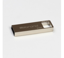 Флеш-накопичувач Mibrand Shark, USB 2.0, 64GB, Metal Design, Blister