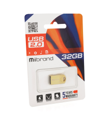 Флеш-накопичувач Mibrand Puma, USB 2.0, 32GB, Metal Design, Blister