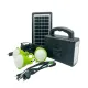 Портативна автономна сонячна система Solar Light DT-9006 переносний ліхтар із сонячною панеллю