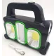 Ліхтар акумуляторний Hurry Bolt HB-6169 із сонячною батареєю і функцією PowerBank