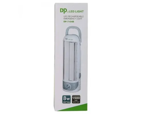 Акумуляторний Ліхтар-Лампа LED DP-7104B 1500 mAh 8W
