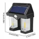 Ліхтар на сонячній батареї з датчиком руху Solar Wall Lamp COBA CB-228