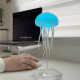 Ночник LED лампа Медуза с USB NTL-5B с движениями и цветопередачей RGB Белий