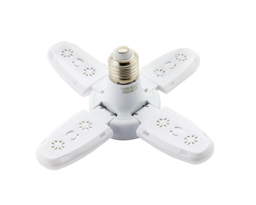 Лампочка складана світлодіодна 4 лопаті E27 KK-202 Mini fan blade bulb Лампочка складана світлодіодна 4 лопаті E27 KK-202 Mini fan blade bulb