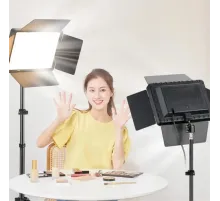 Світлодіодна панель Camera light RL-900 лампа для відео та фото 3000k-6500k з пультом ДК Світлодіодна панель Camera light RL-900 лампа для відео та фото 3000k-6500k з пультом ДК