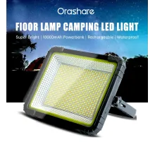 Прямокутна LED-лампа з акумулятором для фотостудії кемпінгу MM600