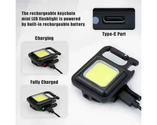 Багатофункціональний потужний акумуляторний ліхтарик 500mAh переносний Прожектор SH-J031-5WS Багатофункціональний потужний акумуляторний ліхтарик 500mAh переносний Прожектор SH-J031-5WS