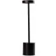 Світлодіодна настільна лампа із сенсорним керуванням на акумуляторі Tablelamp Black 3 режими підсвітки