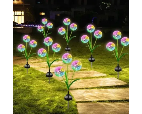 Садовий ліхтар на сонячній батареї Кульбаби Dandelion Garden Lights Садовий ліхтар на сонячній батареї Кульбаби Dandelion Garden Lights